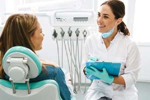 Dallas dentist answering questions about dental crowns