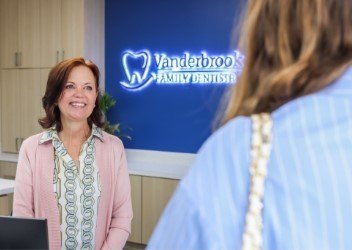patient smiling in Dallas