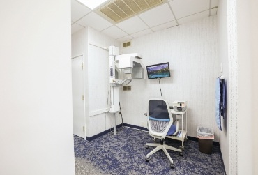 dental exam room in Dallas