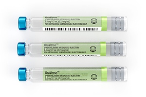 OraVerse anesthic vials