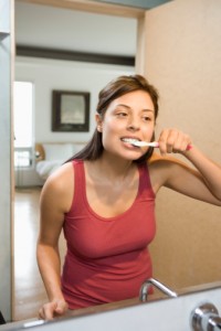Good dental habits help keep your mouth clean.